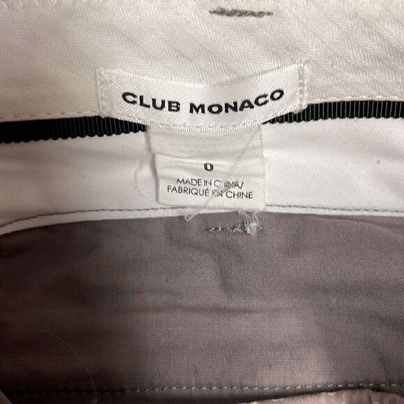Club Monaco soft woven shorts. Size 0 - Picture 6 of 6